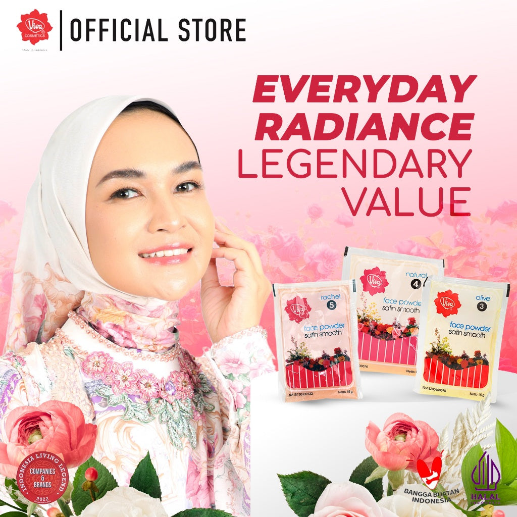 [Best Value !!!] Viva Bedak Zak (Refill - Face Powder) - Tersedia 3 Varian Warna (Isi 6 Pcs)