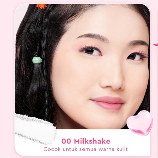 Glad2Glow Perfect Blur&Cover Loose Powder oil control Finishing Kontrol Minyak Tahan Lama Anti Luntur Halus Sempurna & Cover Tinggi bedak padat bedak tabur two way cake cushion foundation setting spray make up g2g glad2glow official store