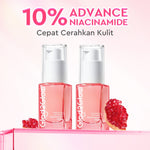 Glad2Glow Serum Series Peeling Serum Exfoliating Serum Bright Serum Glad2Glow Serum Mencerahkan Wajah Serum Pemutih Wajah Serum Retinol Serum Dark Spot Serum Acne Spot Serum Jerawat Glowing Serum Whitening Serum Brightening Serum Glow G2G Serum Niacinamid