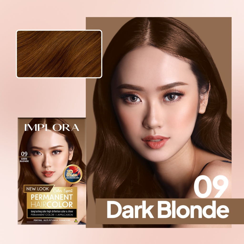 Implora New Permanent Hair Color | Pewarna Rambut Black Brown Burgundy