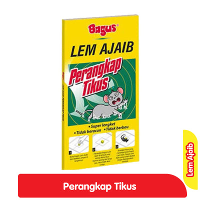 Bagus Lem Ajaib Perangkap Tikus