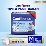 Confidence Popok Celana Dewasa Pas Badan M10 L 8 pcs