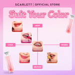 [IN VITRO SPF 50+ PA++++] SCARLETT GLASS GLOW TINTED LIP BALM - Moisturizing & hydrating, natural lip color, plumpy lips, cover bibir gelap, mencerahkan bibir | anti bibir kering dan gelap