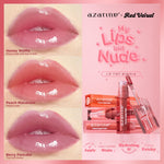 Azarine Gloss Glow Bundle [3 PCS] Invisipore Primer Sunscreen SPF 50 PA++++ Primer Makeup Pore Blurring Tahan Lama + Tinted Lippie Cake Liptint Longlasting + Galactic Shine Gloss Melembabkan Menutrisi Bibir Kering Pigmented Color Lightweight