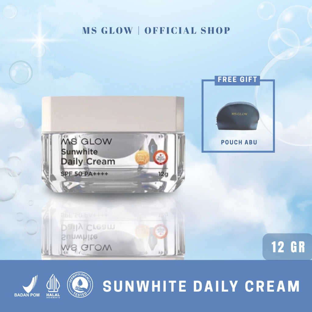 MS Glow Sunwhite Daily Cream SPF 50 PA++++