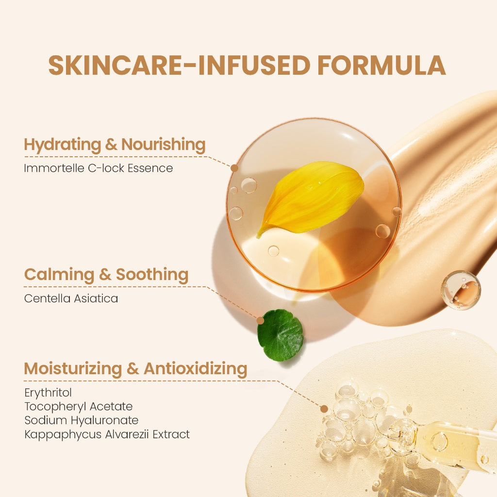 YOU NoutriWear+ Complete Cover Concealer Bedak Padat Perfect Coverage Bedak Pengontrol Minyak