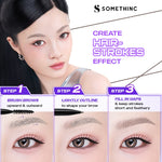 [BARU] SOMETHINC Microslim 4D Eyebrow Pencil 0.8mm - Pensil Alis Kecil Tipis Tahan Lama Natural Presisi Micro Tip Spoolie