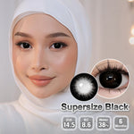 [Mata Besar Yang Polos]Magister Softlens 14.50MM Minus (0.00 s/d -6.00) Sepasang Softlens free Air softlens Stick Kit dan Lens cleaner