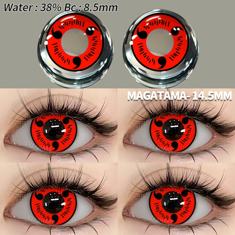 Eyeshare Softlens Lensa Kontak Mata Putih Cosplay Halloween Softlen Putih