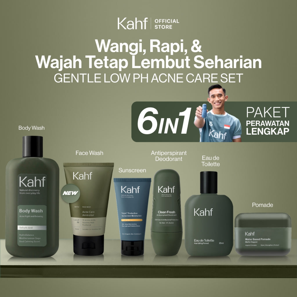 [POMADE NIKAHAN BRE] Kahf Water-based Pomade Matte Dapper 70 g - Pomade Rambut Pria - Approved by Barber and Suitable for Daily Use