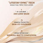 [NEW UPGRADE] YOU NoutriWear+ Perfect Cover Liquid Velvet Liquid Foundation Foundation Dengan Sunscreen High Coverage SPF 35 Velvet Matte Finish