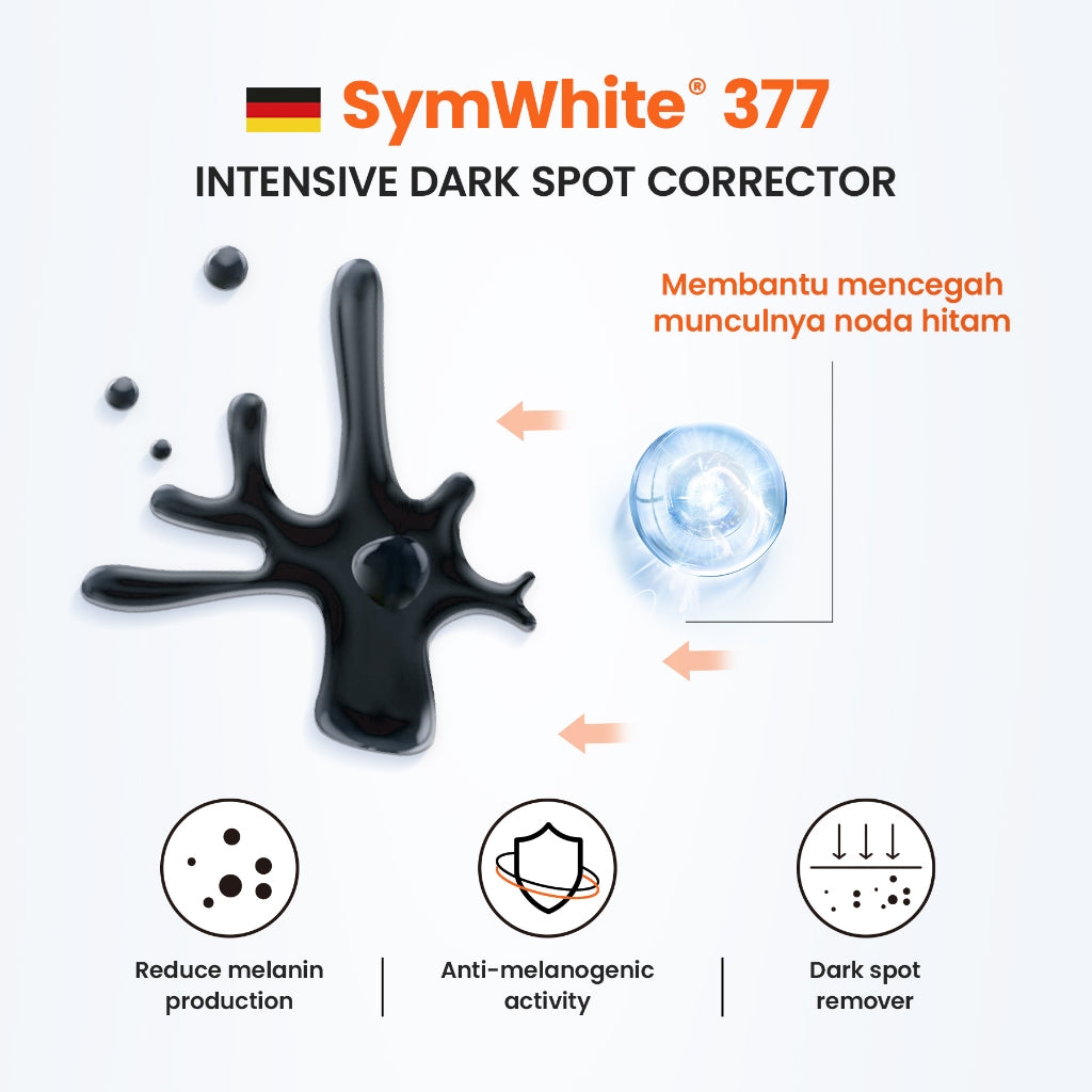 YOU Radiance Up! SymWhite 377 Serum Mask Masker Wajah Brightening Vitamin C Atasi Bekas Jerawat & Dark Spot