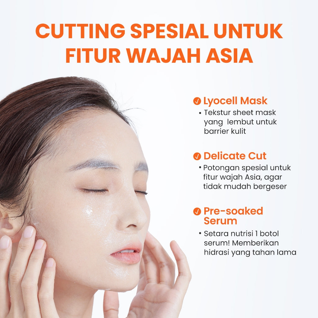 YOU Radiance Up! SymWhite 377 Serum Mask Masker Wajah Brightening Vitamin C Atasi Bekas Jerawat & Dark Spot