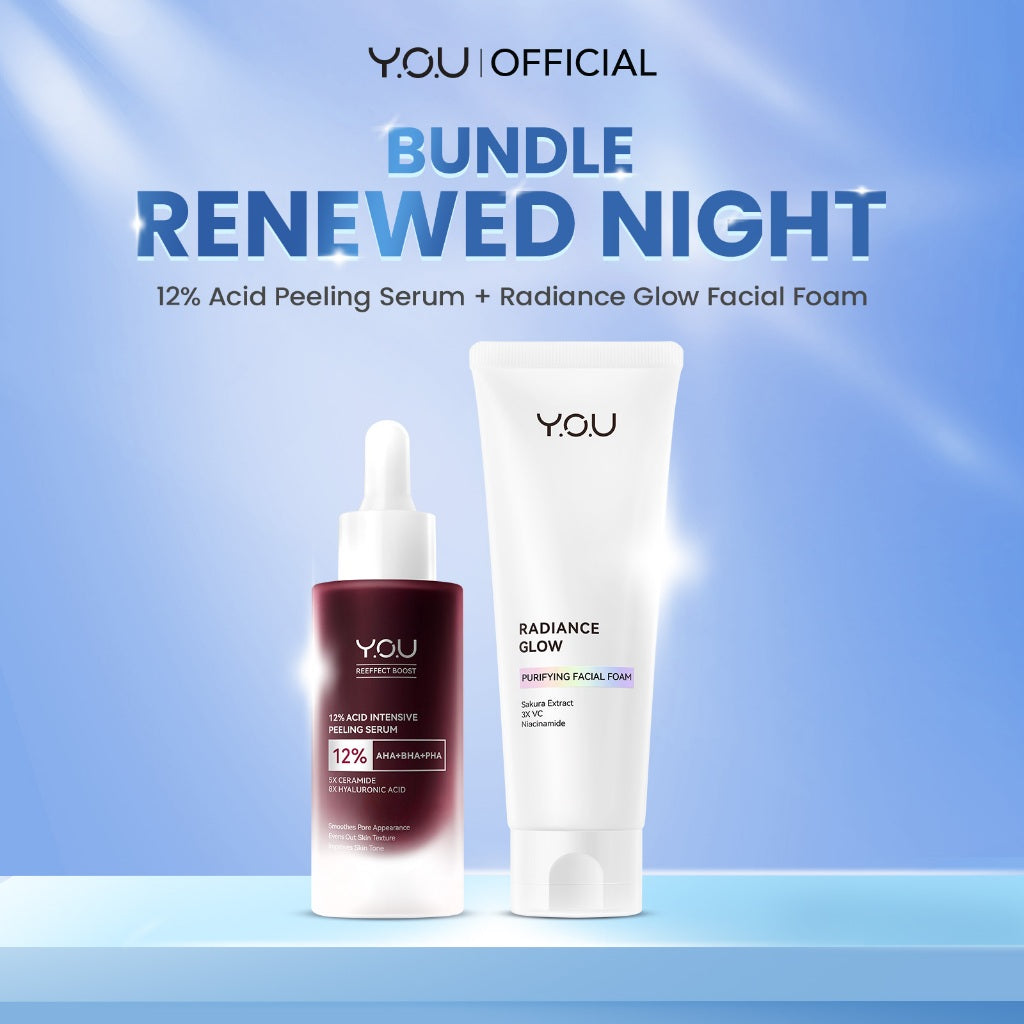 YOU Smoothy Skin Day & Night Bundle YOU Radiance Glow & Peeling