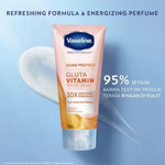 Vaseline Hijab Protect Serum Pelembap Tubuh SPF 20 Gluta Vitamin Tube 180 ml