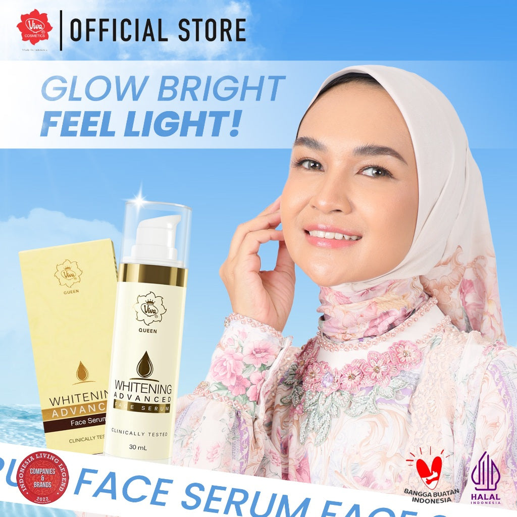 Viva Queen VIT C ACTIVE Whitening Advanced Face Serum with NIACINAMIDE & Vit B3 - 30 ml (BRIGHTENING, WHITENING & GLOWING)