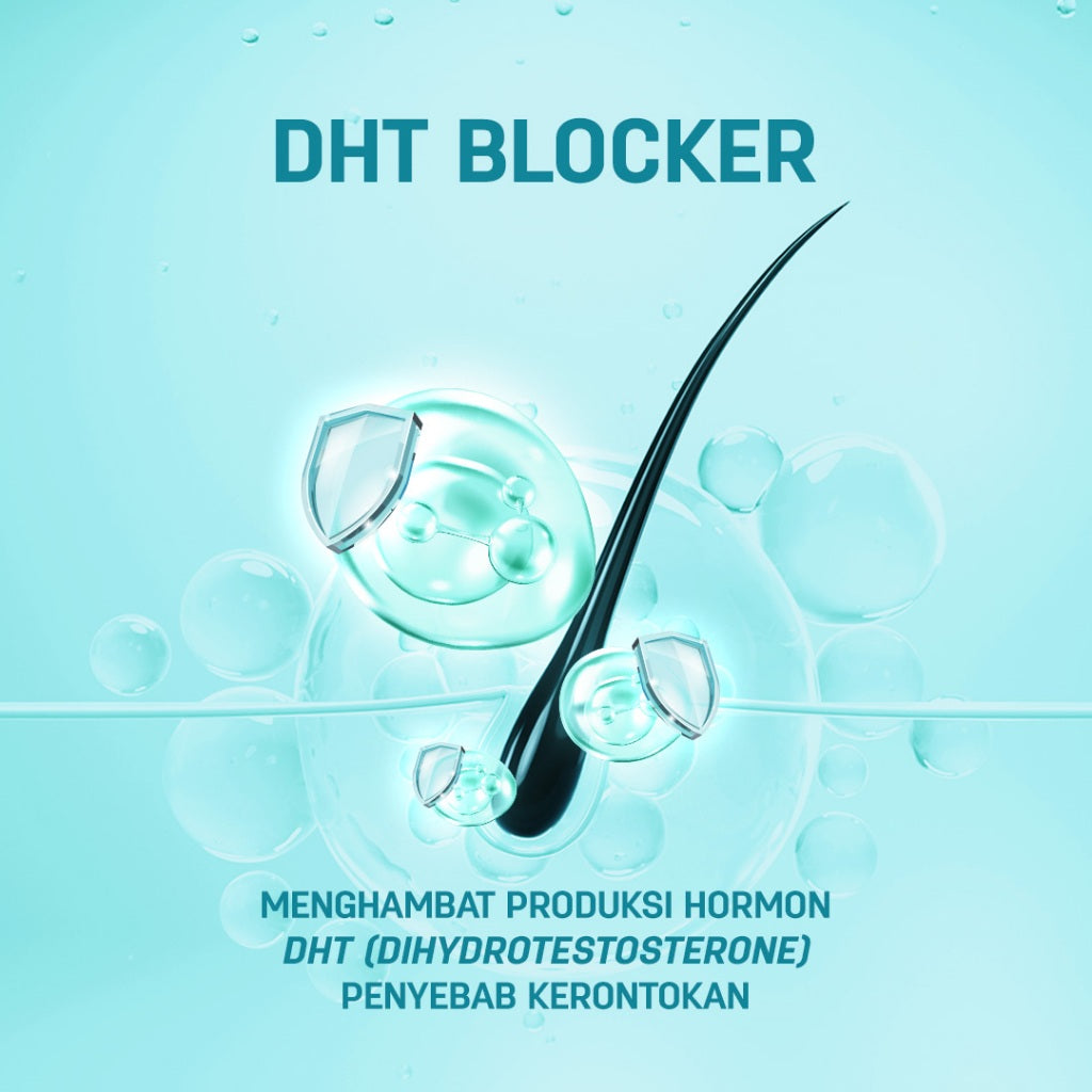 ERHAIR Bundle Hairgrow Shampoo 100ml & Tonic 60ml - Sampo & Tonik Anti Rambut Rontok