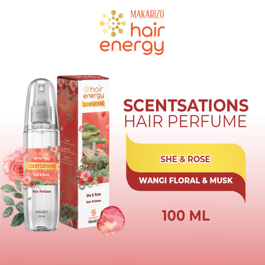 Makarizo Hair Energy Scentsations Hair Fragrance She & Rose 100 mL