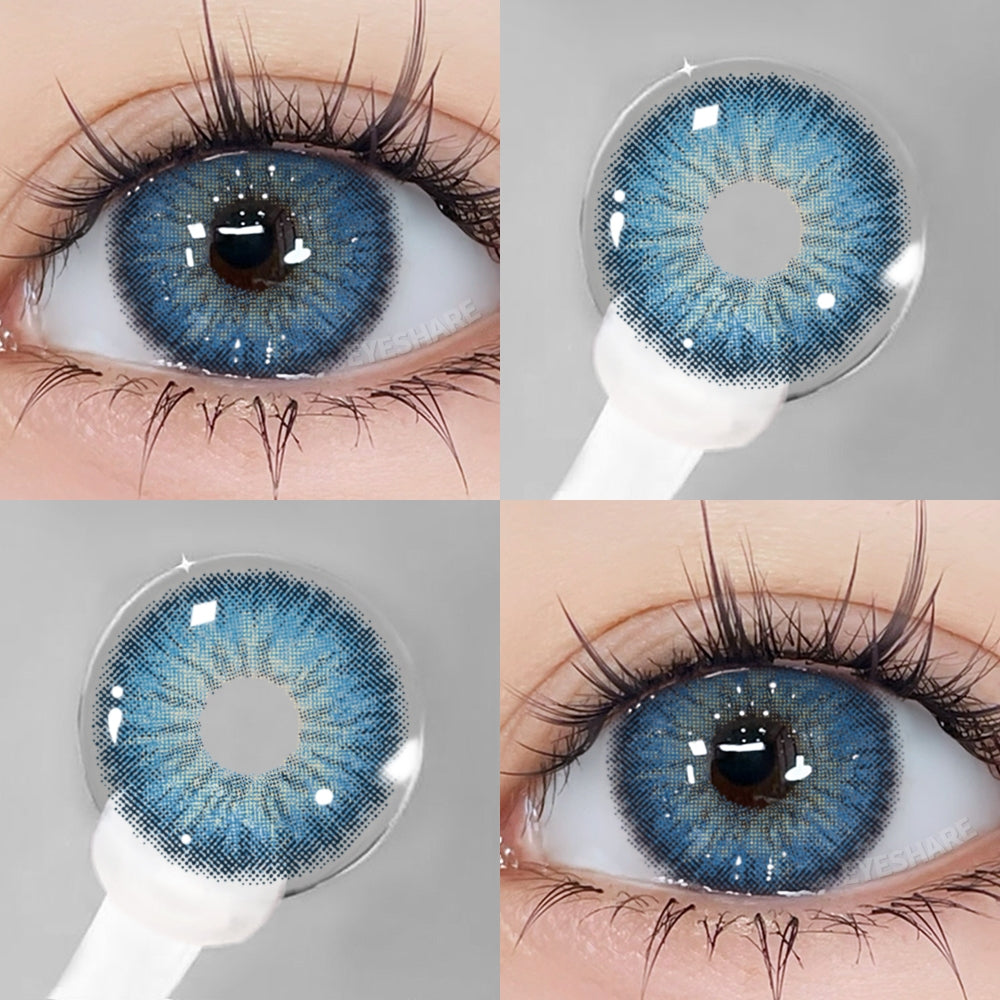 Eyeshare Softlens Serbia Gray 1Pasang 14.5mm  Lensa Kontak Mata Besar