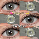 [-1.00~-6.00] Softlens Minus 14.2mm Brown Gray Green No Ring Softlens Natural 1 Years Use