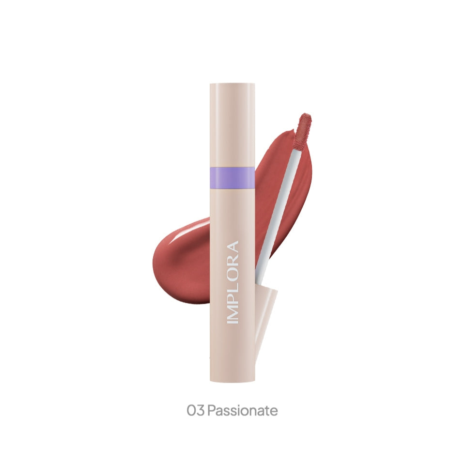 Implora Day To Day Lite Matte Lip Cream | Ringan Melembapkan | Hyaluronic Acid Lipstick