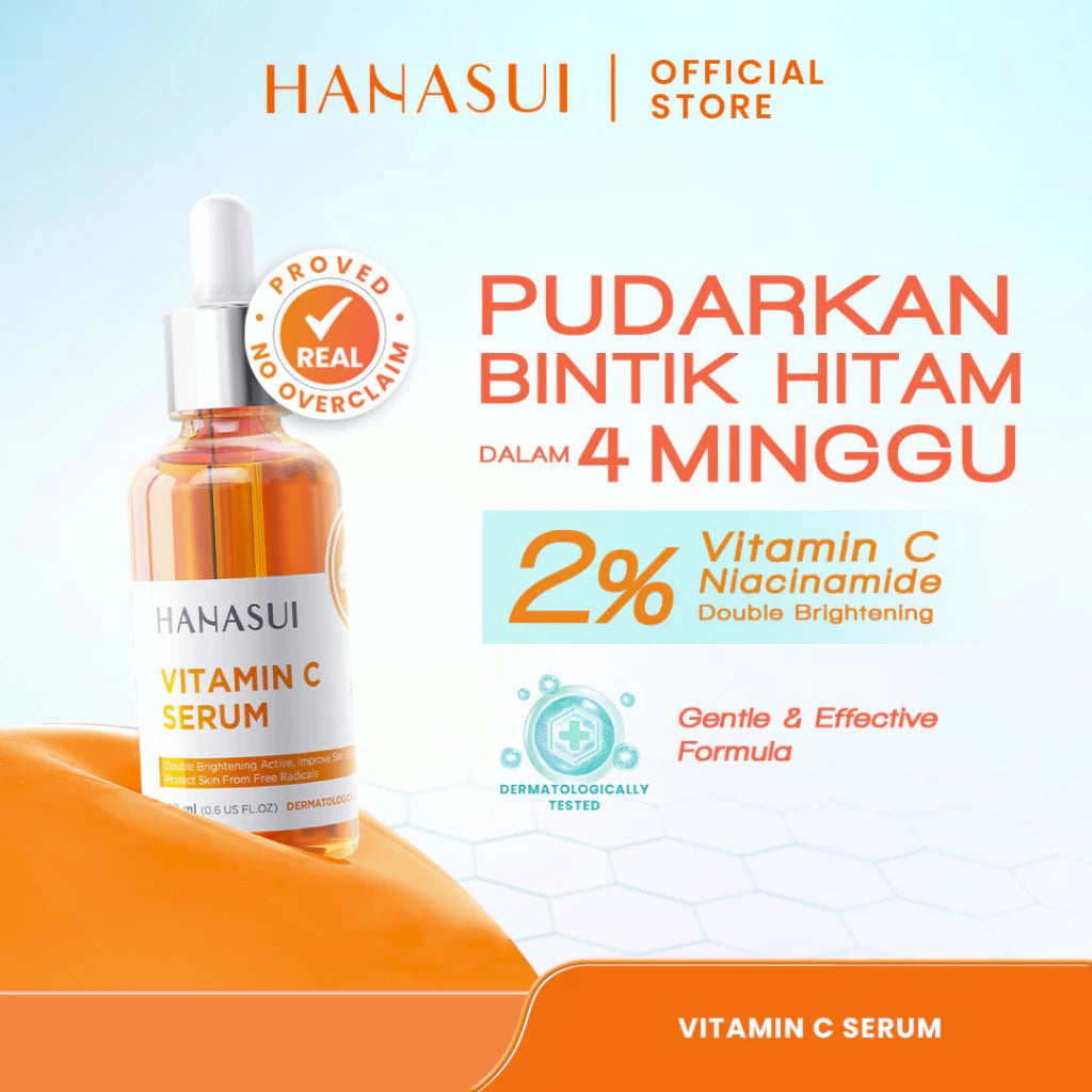 HANASUI Serum Renew Gold Whitening / Vitamin C / Vitamin C+Collagen / Anti-Acne BPOM / PEELING / BRIGHTEXPERT / Advance Retinol