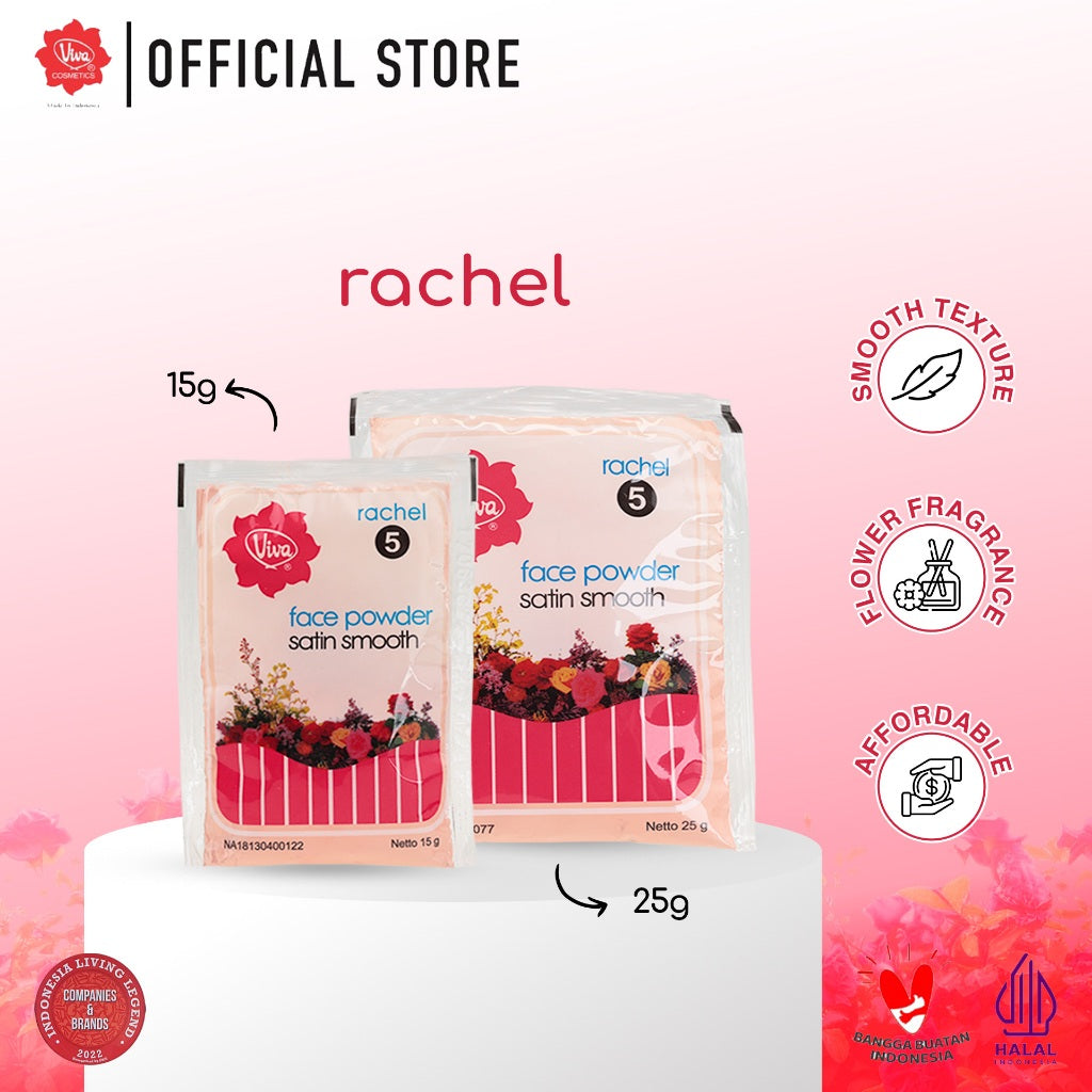 Viva Bedak Zak (Refill - Face Powder) - 15 Gr & 25 Gr (Tersedia 3 Varian Warna)