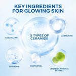 ELFORMULA CeraHydro Barrier Repair Moisture Cream - Pelembab Wajah dengan Ceramide & Centella Krim untuk Kulit Kering & Sensitif Mengatasi Kemerahan dan Meningkatkan Elastisitas Moisturizing Moisturizer Krim Cream Siang Malam