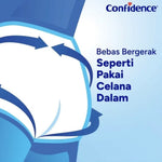 Confidence Popok Celana Dewasa Pas Badan M10 L 8 pcs