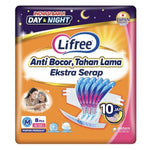 Lifree Popok Perekat Dewasa M8 L7 XL6 Pcs