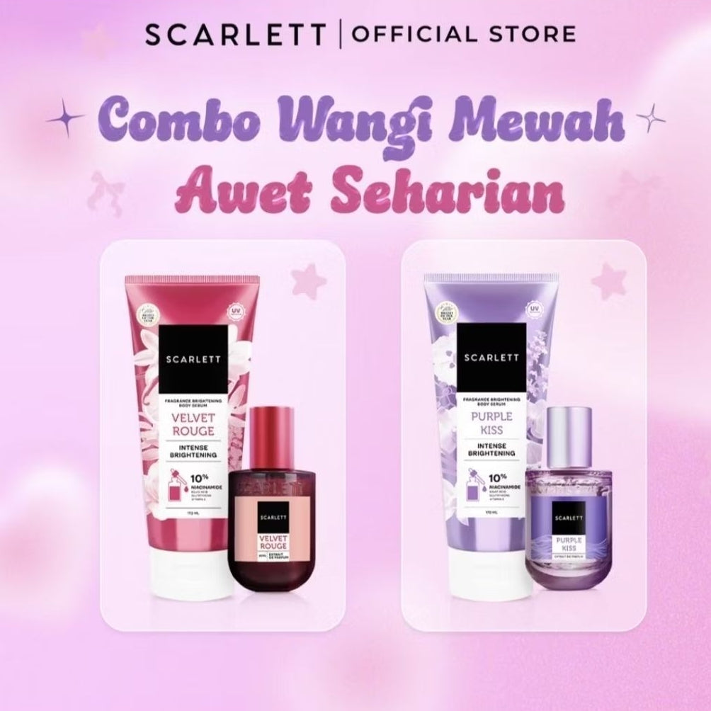 Scarlett Fragrance Brightening Serum Tubuh 170 ml