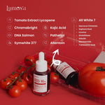 [BUNDLE 4] Lumos'a Red Dose Whitening Ampoule 30ml + Red Booster Whitening Body Toner 110ml