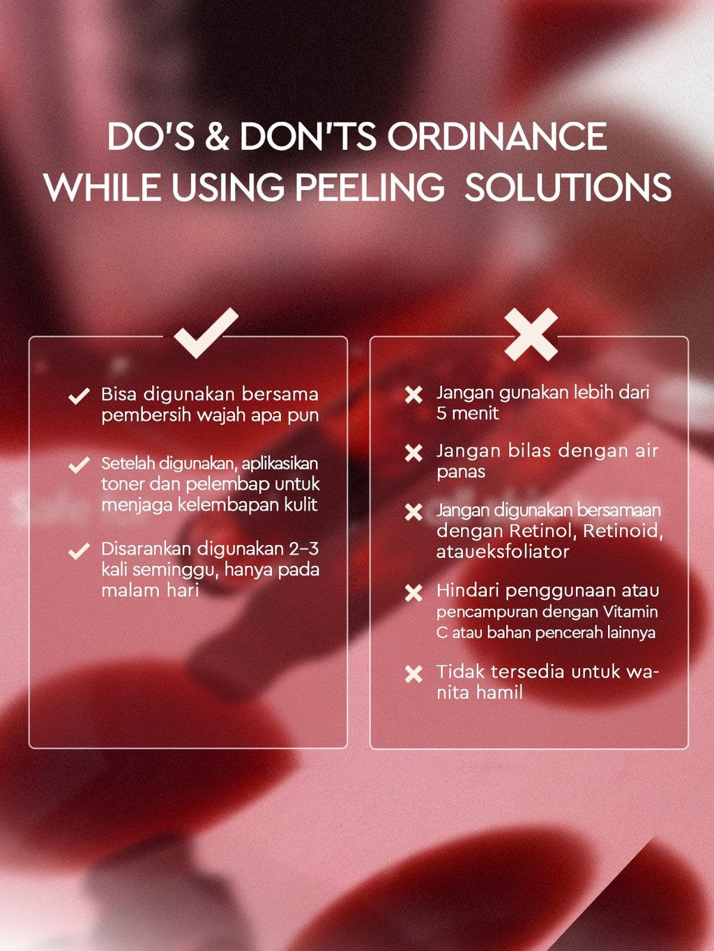 Glad2Glow Peeling Solution Serum Eksfoliasi Wajah 60S Menghaluskan Kulit Anda AHA BHA PHA Intensive serum vitamin c serum wajah white serum wajah glowing dan putih peeling exfoliating serum niacinamide Bahkan warna kulit kulit halus g2glow official store