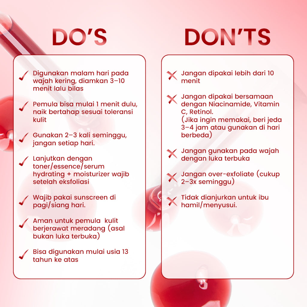 [SPECIAL PROMO] Cleora Peeling Solution Serum - Red Saviour Skincare With AHA+BHA+PHA Mugwort Extract Exfoliasi Wajah Berminyak Acne Dark Spot Scincare Pria Dan Wanita Mencerahkan Kusam Mengangkat Sel Kulit Mati Melembutkan Eksfoliasi Perawatan Muka BPOM