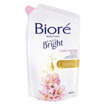 Biore Bright Sabun Mandi Cair Refill 400 ml