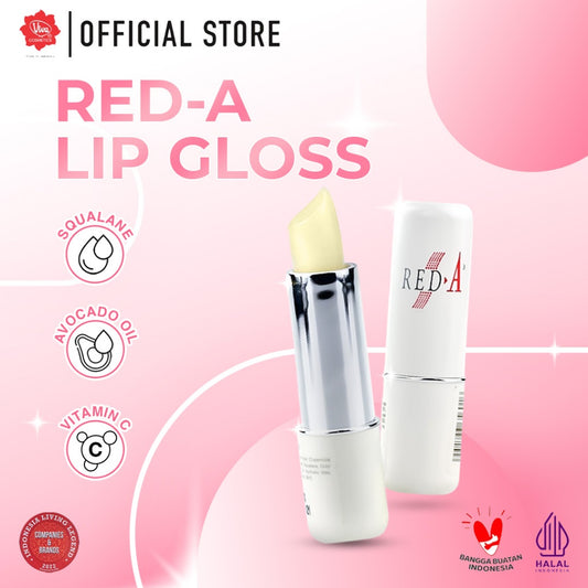 Red-A Lip Gloss with VIT E, Squalane & Avocado Oil