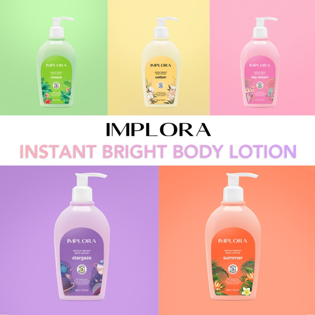 Implora Instant Bright Body Lotion | Lotion Perawatan Tubuh