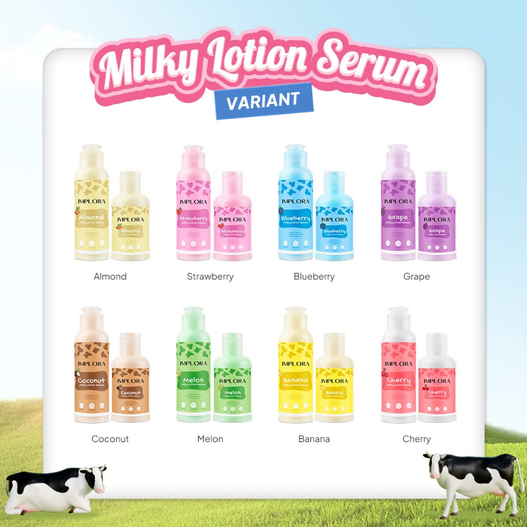 Implora Milky Lotion Serum | Lotion Niacinamide | Mencerahkan