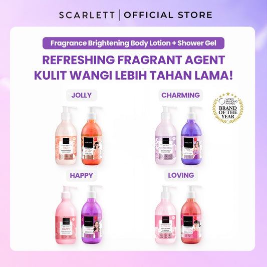 Scarlett Whitening Bundle Body Lotion + Shower Gel