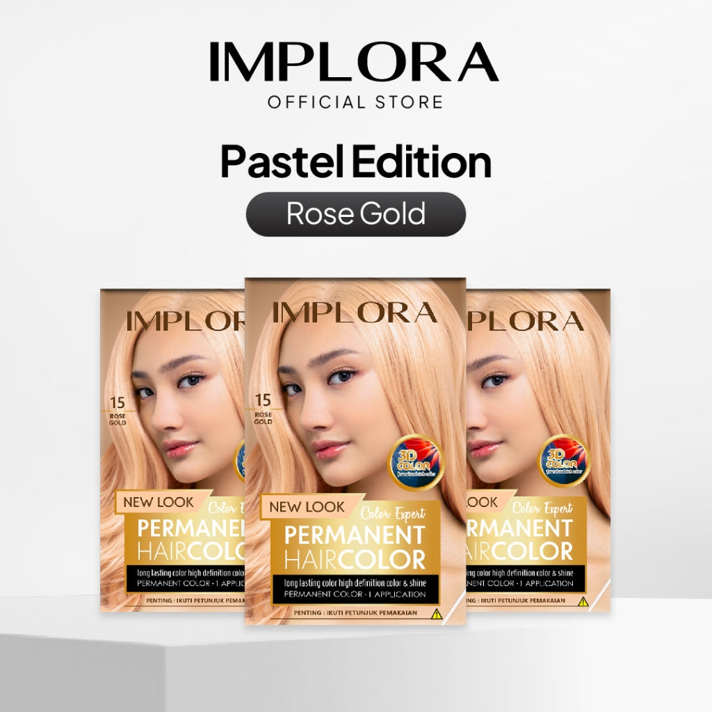 [3 PCS] Implora Permanent Hair Color