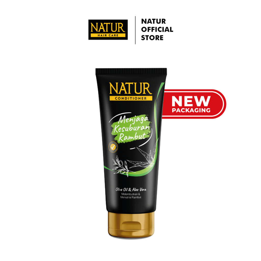 Natur Conditioner Aloevera 165 ml - Kondisioner Kesuburan Rambut