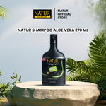 Natur Shampoo Aloe Vera 270 Ml  - Sampo untuk Melebatkan Rambut