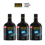 Triple Natur Hair Shampoo Anti Dandruff 140 ml - Paket Sampo Anti Ketombe 3pcs