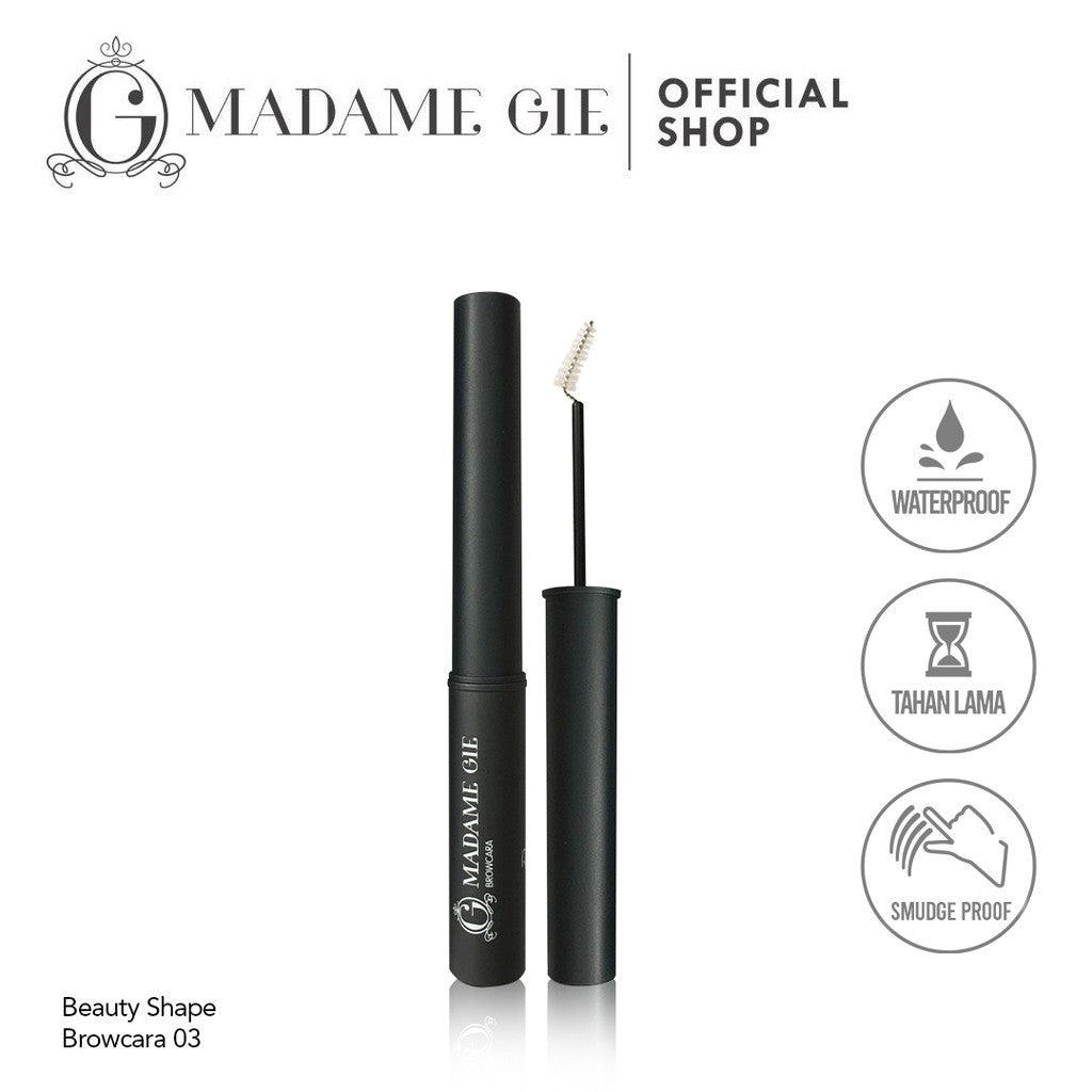 Madame Gie Beauty Shape Browcara Package Isi 3pcs Browcara Alis - MakeUp Mascara Alis