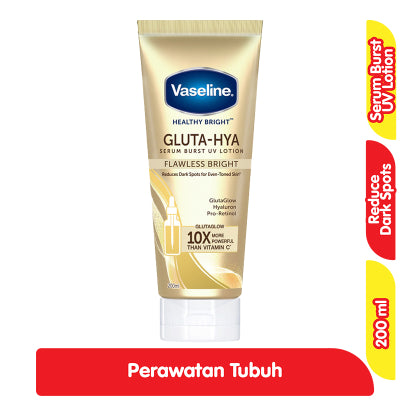 Vaseline Gluta Hya Body Serum Flawless Bright 200 ml