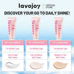 Lavojoy Let It Glow Deodorant Serum - Paket Perawatan Pencerah Ketiak & Kulit Tubuh, 72 Jam Perlindungan Bau & Keringat, Cepat Kering 5 Detik, Aman Kulit Sensitif, Niacinamide + Vitamin C