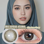 [0.00~-6.00]Magister Softlens 14~14.2mm Minus lensa mata softlens no ring natural 6Bulan Sepasang soflen