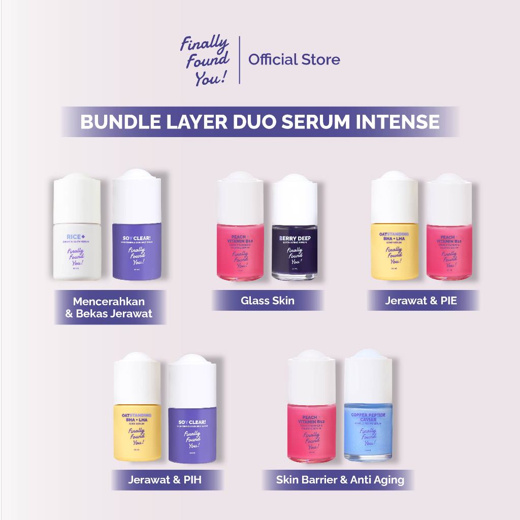 Finally Found You! Paket Layer Duo Serum Intense