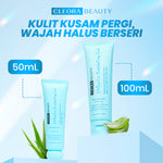[ ] Cleora 3 Minutes Exfoliating Peeling Gel - Face Scrub Exfoliasi Wajah With AHA BHA PHA Untuk Wanita Pria Membantu Mengangkat Sel Kulit Mati Kotoran Skincare Niacinamide Eksfoliasi Muka Brightening Scincare Mencerahkan Komedo Acne Day Night