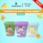 [3pcs] Purbasari Superfood Body Scrub Series / lulur Pencerah